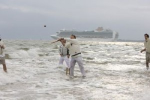 brambles bank cricket game