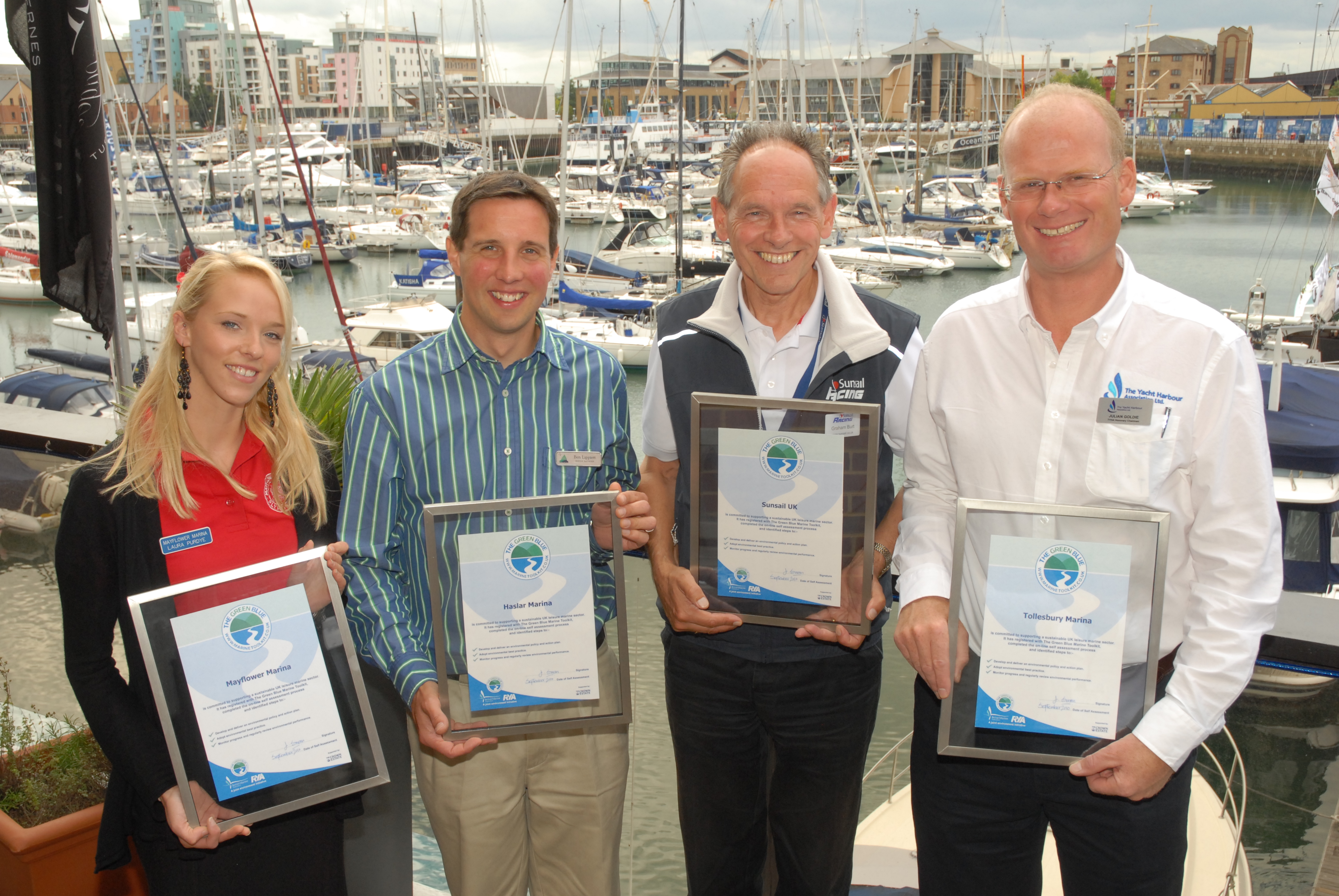 Marine companies rewarded for green initiatives Yachting Monthly