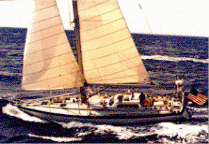 dodge morgan first american non-stop circumnavigation american promise