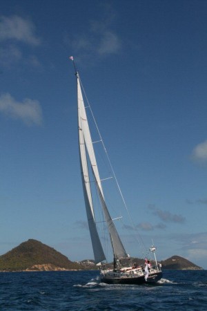 Swan 68 Titania of Cowes has travelled 17,000 miles to race from Sydney to Hobart
