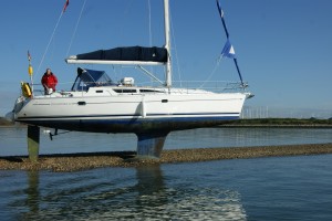 Aground on Hamble Spit2
