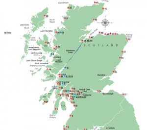 Scotland map