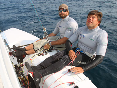 Iain Percy and Andrew Simpson