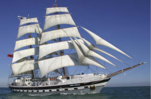 Stavros S Niarchos Tall Ship Berthon