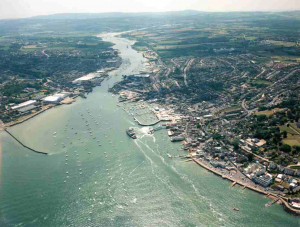 cowes aerial east cowes marina