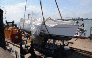 Orca was holed on starboard side