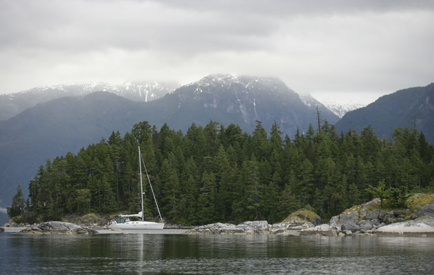 Desolation Sound sailing charter