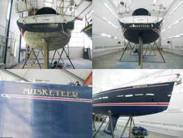 Boat repainting