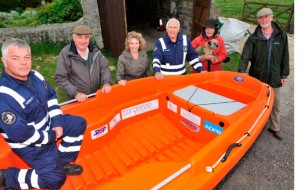Muchelney donates its flood boat