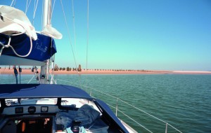 Anchored off Wangerooge