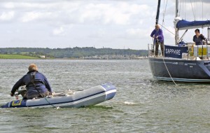 laying a kedge anchor