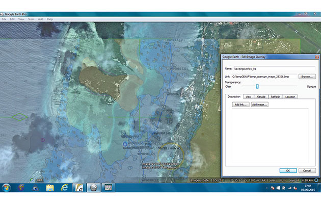 Google Maps Nautical Chart Overlay