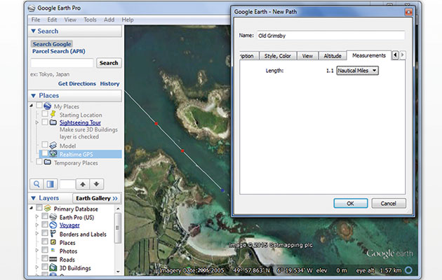 can a usb gps receiver work with pc laptop to graph a path on google maps