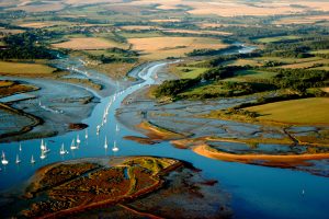 the creeks at Western Haven, Newtown off the Solent