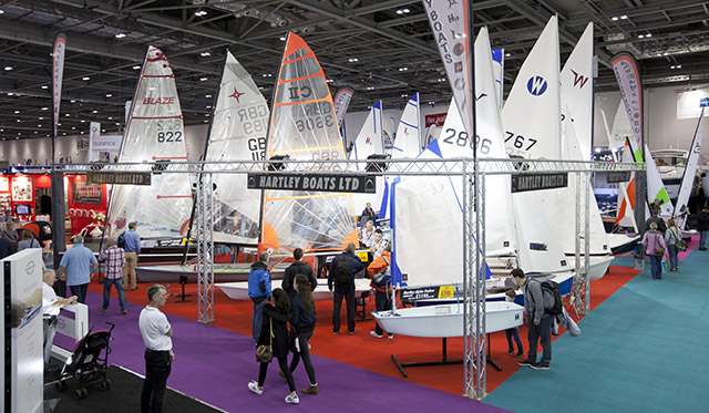 Boats at the 2017 London Boat Show