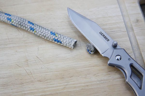 An essential piece of sailing gear - a knife