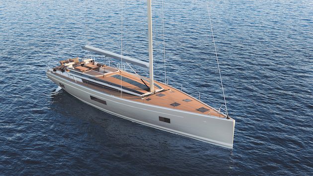 A render of the Bavaria C65