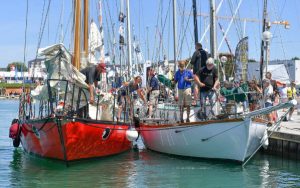 Joshua and Suhaili alongside in France