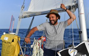 Golden Globe Race skippers Nabil Amra