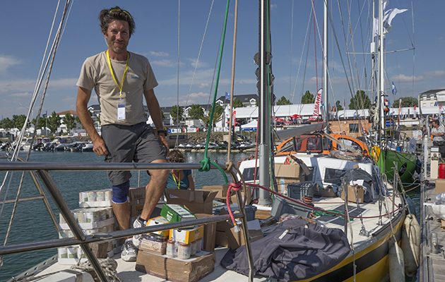 Italian Golden Globe skipper, Francesco Cappelletti