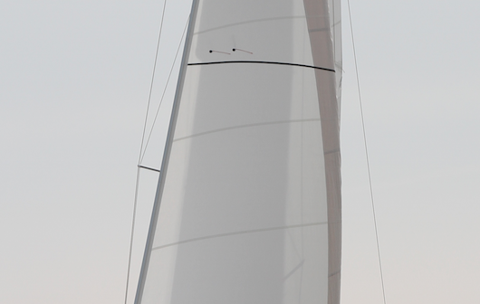 Tell tails on a sail