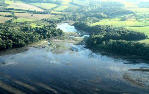The mouth of King's Quay Creek on the Isle of Wight