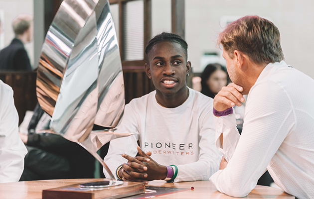 Montel Fagan-Jordan and Alex Thomson