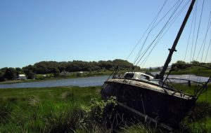 Boat abandoned