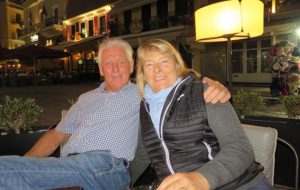 Paul Heys with his wife and co-founder Marie-Claude Heys