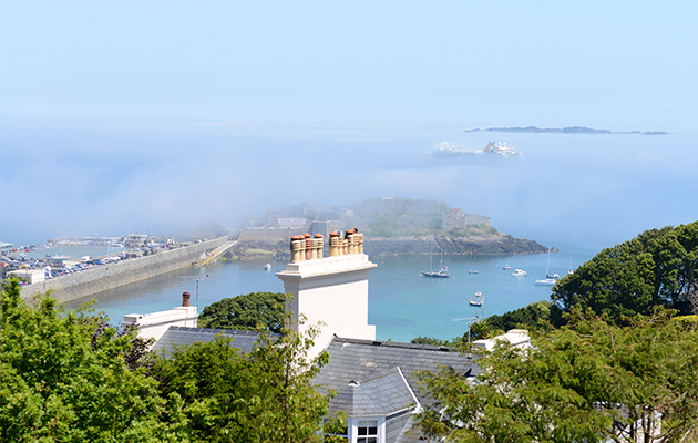 Fog in the Channel Islands