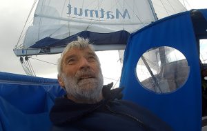 Jean-Luc Van Den Heede sailing Matmut in the 2018 Golden Globe Race