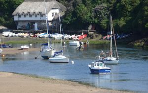 boats on rivers in Devon