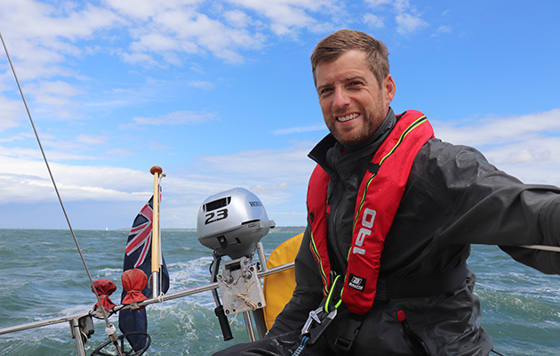 Theo Stocker, editor of Yachring Monthly