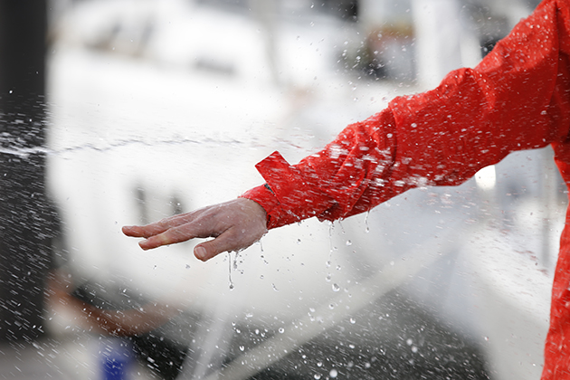 Inshore sailing jacket gear test