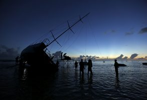 The grounding of Team Vestas Wind was partly down to an over reliance on electronic navigation aids