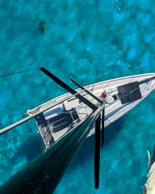 rigging on a yacht