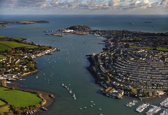 The seagrass regeneration area is just outside of Flushing