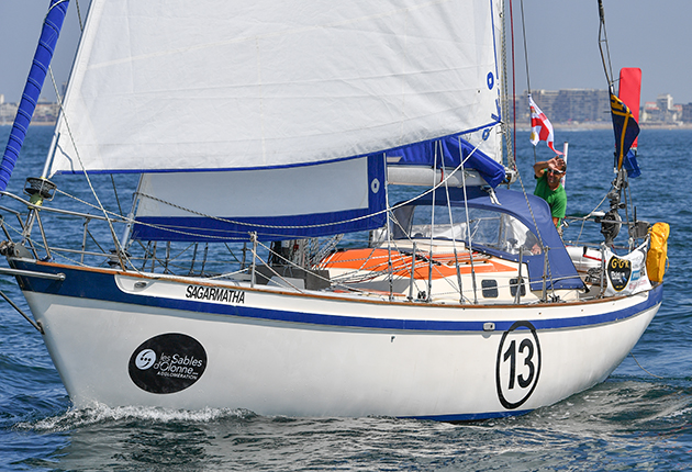 Prior to the 2018 Golden Golden Globe Race, Sagarmatha was owned by the race founder Don McIntyre and called Silver Heels. Credit: Christophe Favreau/PPL/GGR