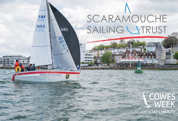 Scaramouche Sailing Trust is the official charity of the 2021 Cowes Week