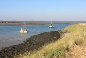 South Deep anchorage on the river Swale