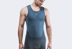 The Zhik Eco Suit is made from plant-based neoprene-style material and from recycled plastic bottles