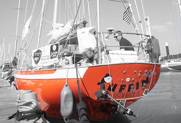 A Tradewind 35 Puffin, which Ian Herbert-Jones will be sailing in the 2022 golden globe race