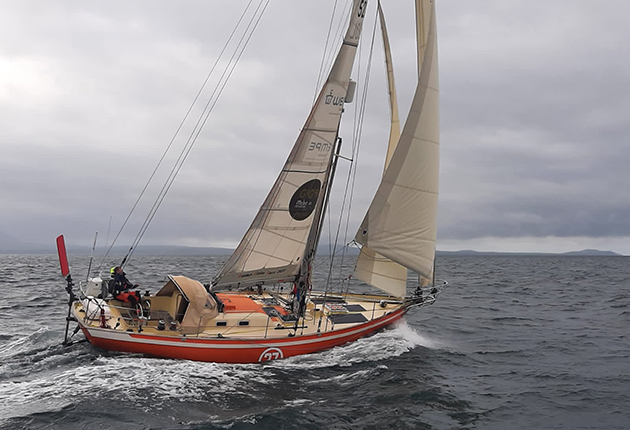 A Tradewind 35 Puffin which will be taking part in the 2022 Golden Globe Race
