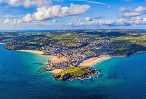 St Ives is a drying harbour; there is a sheltered anchorage to the south. If you want to escape the crowds, head further south to Carbis Bay