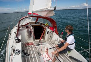 Make sure you understanding the skills and kit necessary to successfully and safely sail solo or shorthanded. Credit: Richard Langdon/Ocean Images