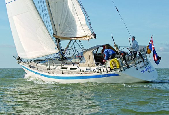 What would you do if you were making too much leeway? How would you correct your course?