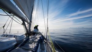 Once you've caught the sailing in the Arctic bug, it can become addictive. Credit: Cody Duncan/Alamy Stock Photo