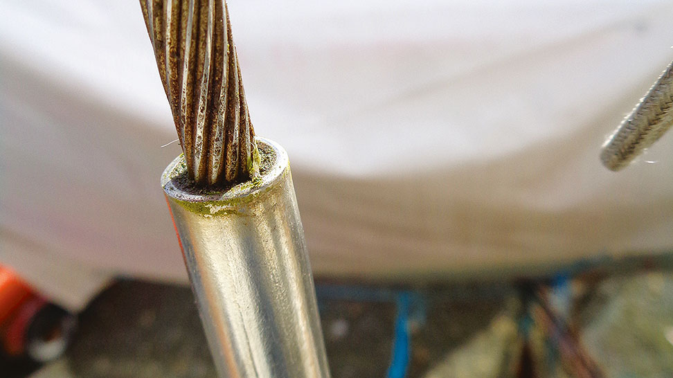 Frayed Rigging Troubleshooting problems with your yacht rigging - Yachting Monthly