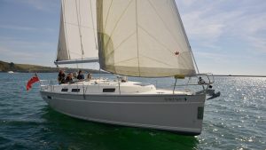 The Bavaria 32 Cruiser came with a deep-fin keel which delivers good manoeuvrability