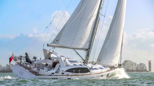 One of Discovery Shipyard’s newest models was the Discovery 48S. Credit: Richard Langdon